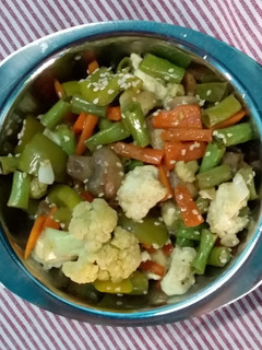 Mixed Veg Stir Fry/காய்கறி பிரட்டல் (Kaaikari pirattal Recipe in Tamil) செய்முறை முக்கிய புகைப்படம்