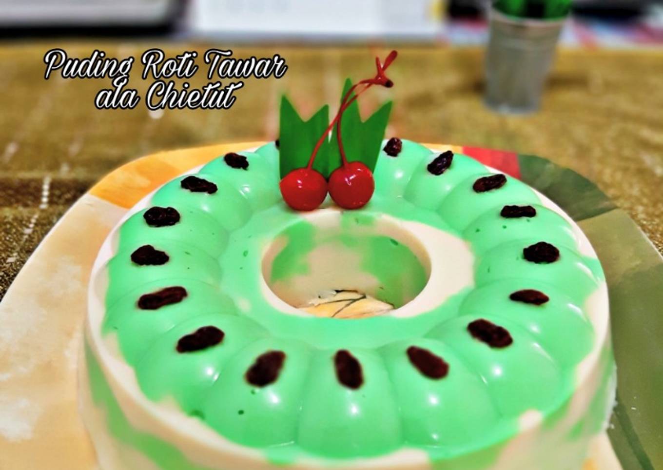 Puding Roti Tawar (Rendah Gula) ala Chietut
