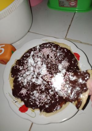 Foto resep Pizza Topping Coklat