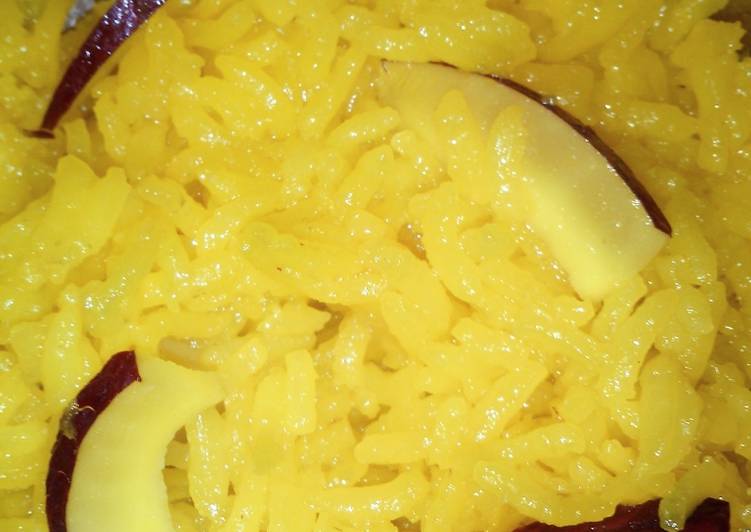 Easiest Way to Prepare Any-night-of-the-week Yellow mithe rice