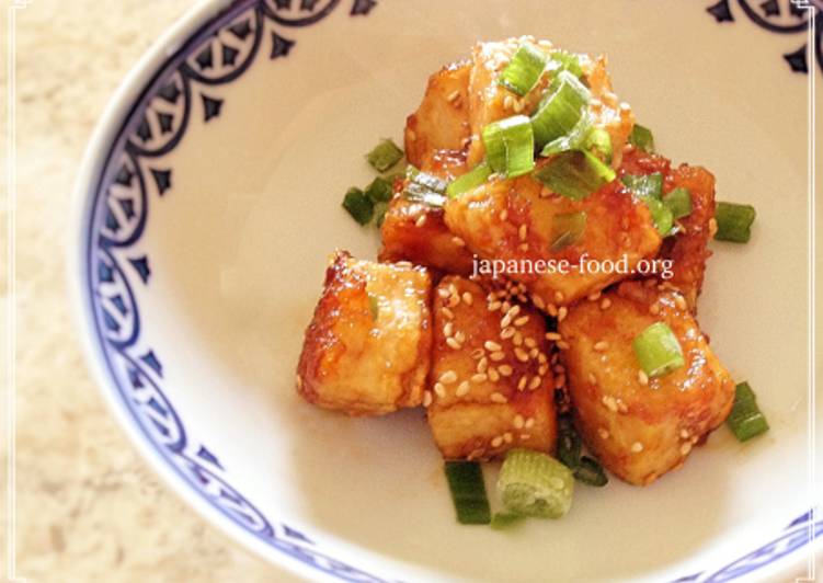 Recipe of Favorite Easy Sesame Tofu (Vegan/Gluten-free)