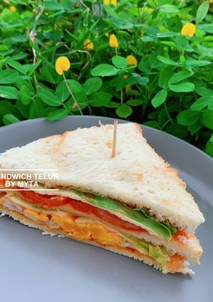 Foto resep Sandwich telur