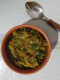 Methi, pyaz baingan sabji