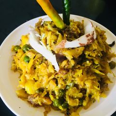A picture of Cabbage with coconut.