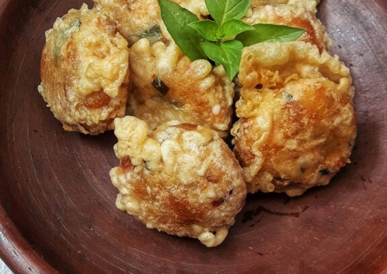 Perkedel Kentang+Udang balur tepung