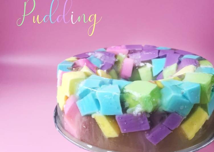 Langkah Mudah untuk Membuat Mozaik pudding, Enak