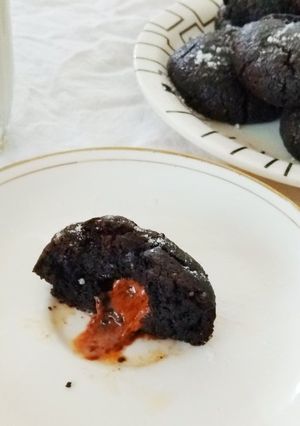 A picture of Brownie Bombs.