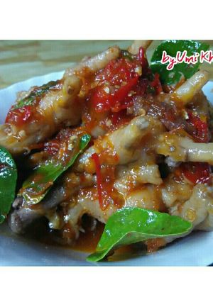 Foto resep Ceker Mercon ala Ummi Khalisha