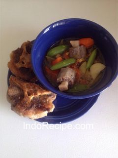 Foto resep Sop Buntut (Goreng)