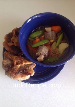 Foto resep Sop Buntut (Goreng)