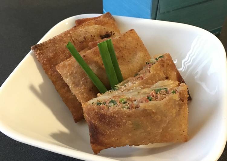 Martabak telur kornet