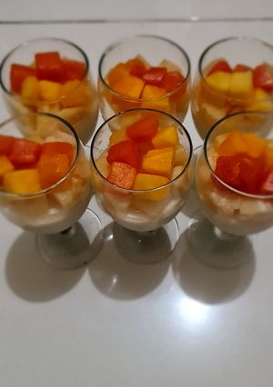 Foto resep Puding Almond