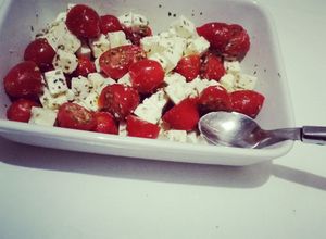 Foto de Tomate Cherry com queijo Feta