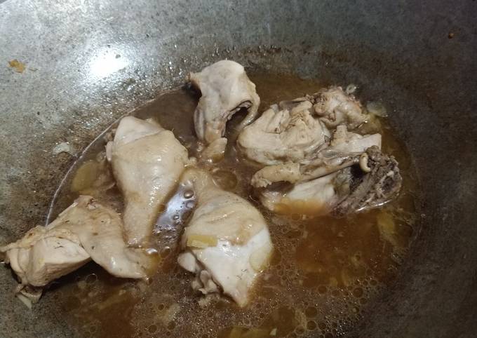 Ayam rebus Masak Hainan
