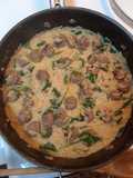 Orzo and Mini Sausage Meatballs