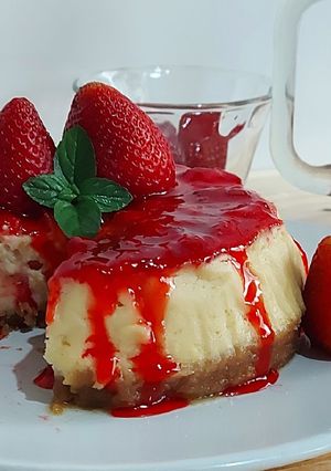 Una foto de New York Style Cheesecake