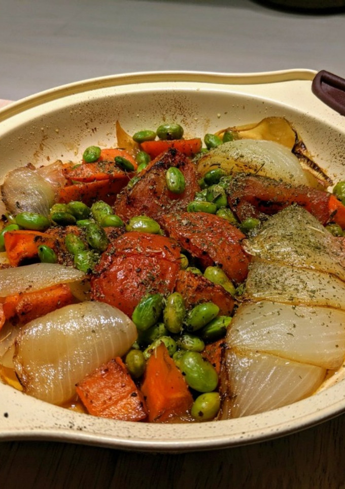 義式香料白酒烤蔬菜 的食譜成品照片