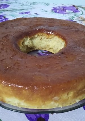 Una foto de Budín de pan
