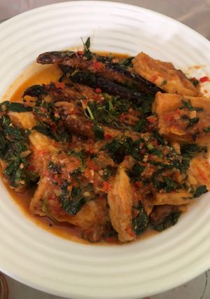 Foto resep Tongkol dan tahu pedass kemangi