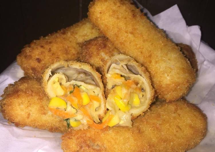 Resep Risol ayam jagung manis, Enak Banget