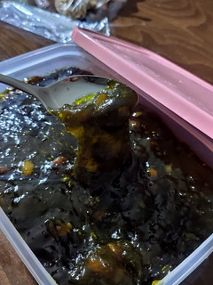 عکسی از دستور حلوای عمانی با ساگو