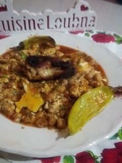 صورة لوصفة شطيطحة دجاج بمرق احمر
