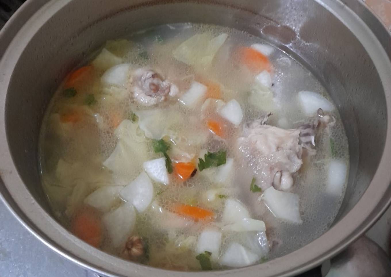 Sup Ayam Rempah Bumi