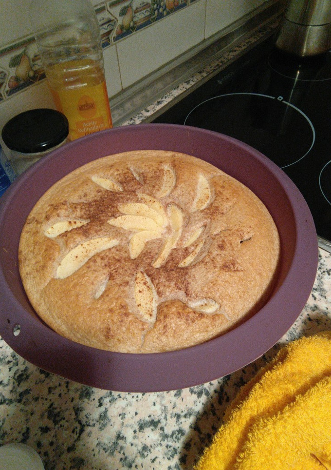 Una foto de Tarta Manzana Fit