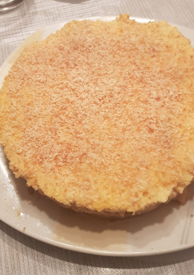 Una foto de Tiramisú de chocolate blanco