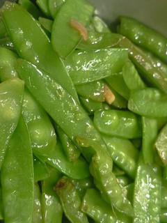 炒豌豆莢 的食譜成品照片