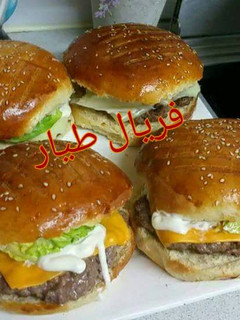 صورة لوصفة خبزة الهمبرغر 🍔