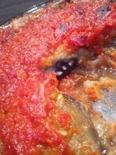صورة لوصفة غراتان باذنجان صحي