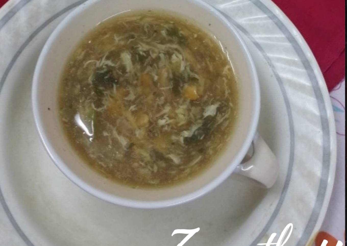 Oats and Chicken Soup