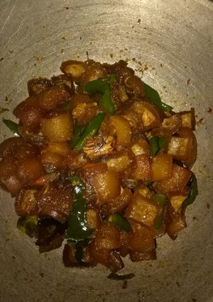 Foto resep Oseng kikil cabe ijo
