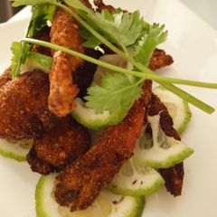 A picture of Dynamite Prawns.