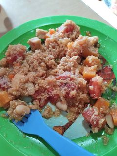 Una foto de Risotto de quinoa (apto bebé)
