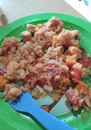 Una foto de Risotto de quinoa (apto bebé)