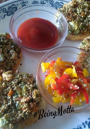 A picture of Airfried Vegetables Sesame Disc.