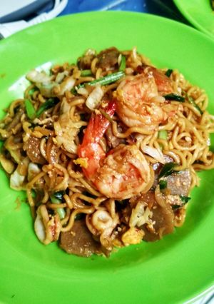 Foto resep 17. Mie goreng seafood