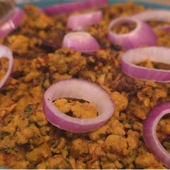 Khara masala keema A picture of Khara masala keema.