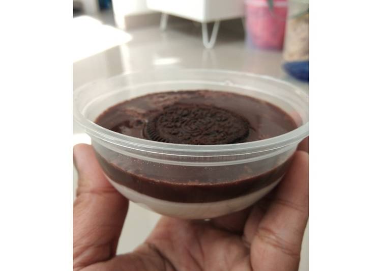 Puding bengbeng oreo