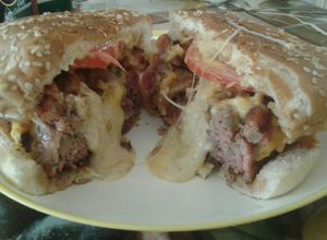 Una foto de Hamburguesas de miedo