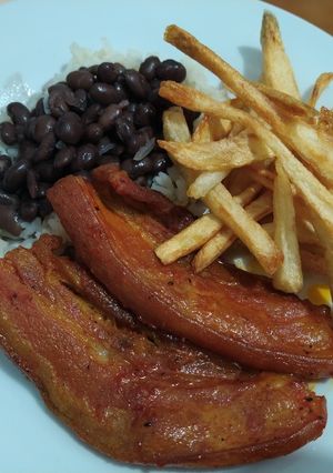Foto de Entremeada com mel no forno