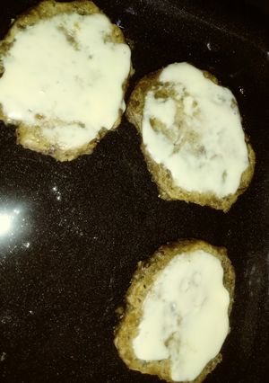 Una foto de Hamburguesas de atún y lentejas