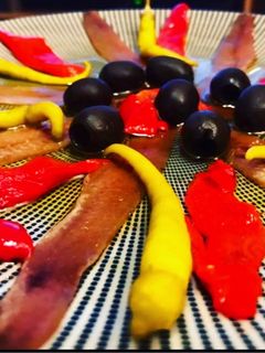 Una foto de Tapa de anchoas a mi manera