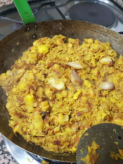 Una foto de Ropa vieja o cocido frito