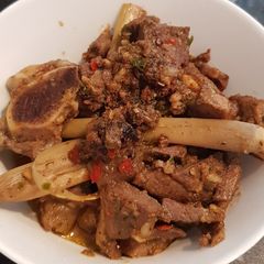 A picture of Mint Lemongrass Chilli Lamb Chop.