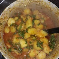 A picture of Sweet potatoe porridge.
