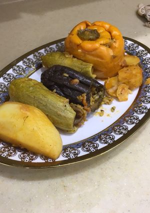صورة لوصفة محاشي مشكلة بطريقتي 😋👌🏻