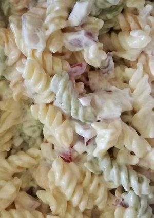 Tésztasaláta recept fotója